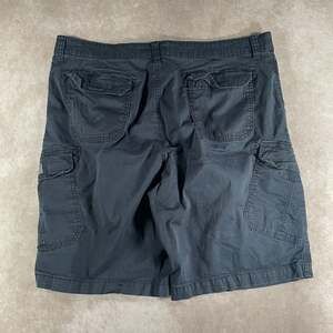 Union Bay Men’s Cargo Shorts Dark Navy Blue Waist 40 Outdoor Hiking Utility